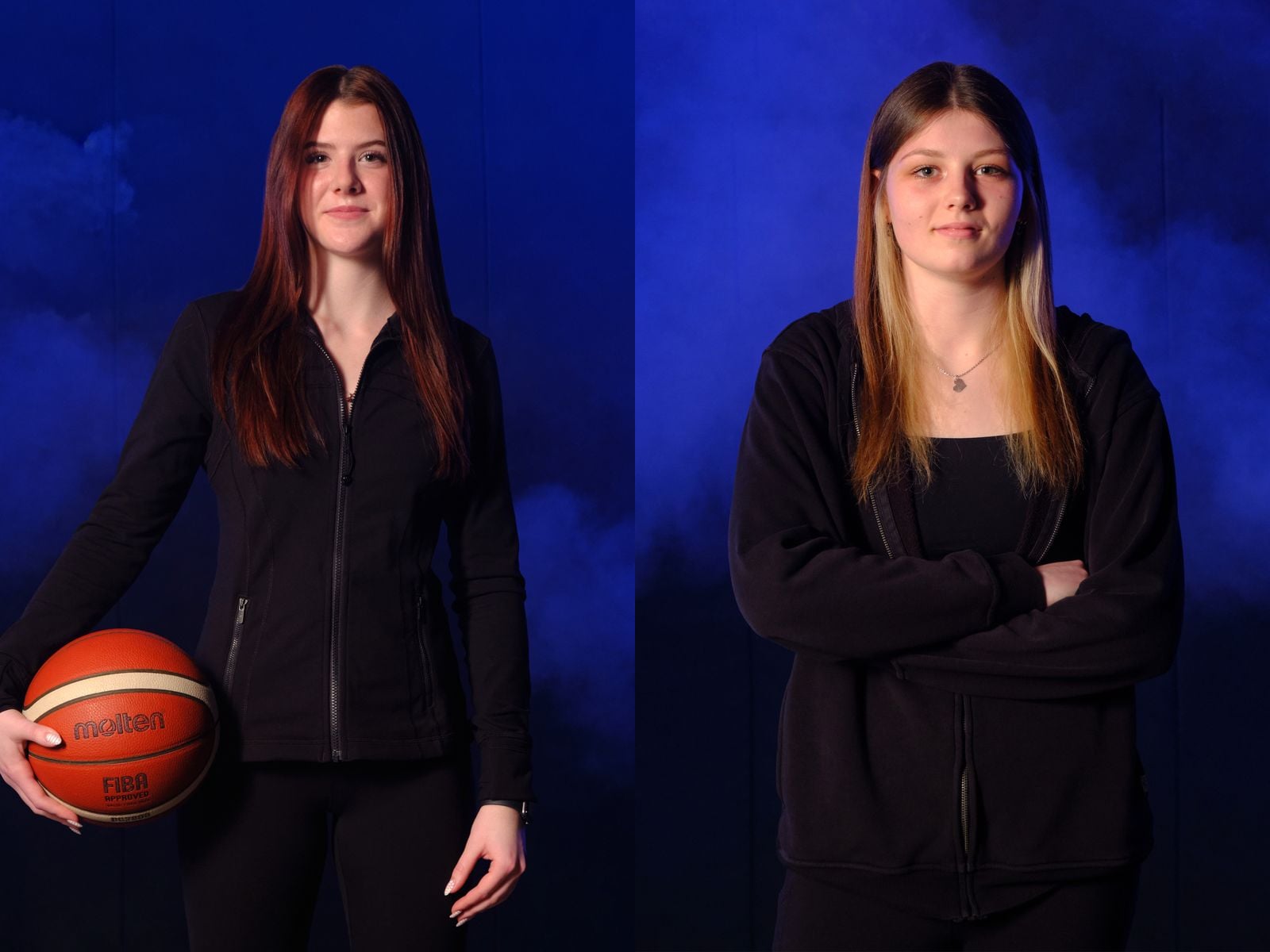 Blair and Keegan, HYPE Hoops junior coaches